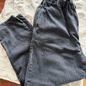 Zara Charcoal Denim Pants